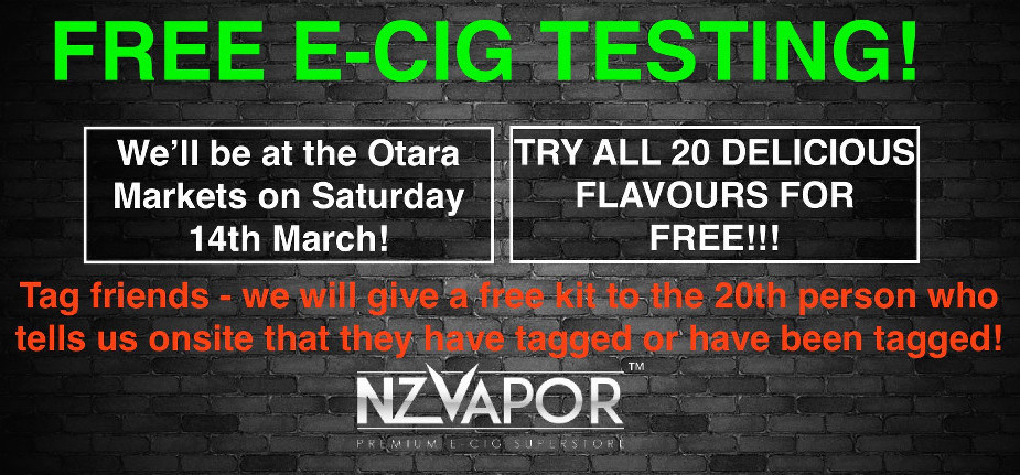Free E-Cigarette Test available at NZVapr Australia 925 x431