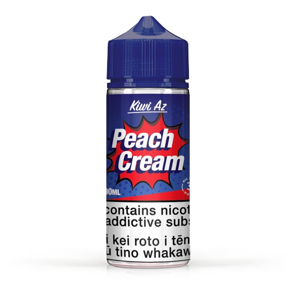 Kiwi Az Peach Cream - NZVAPOR Vape Shop
