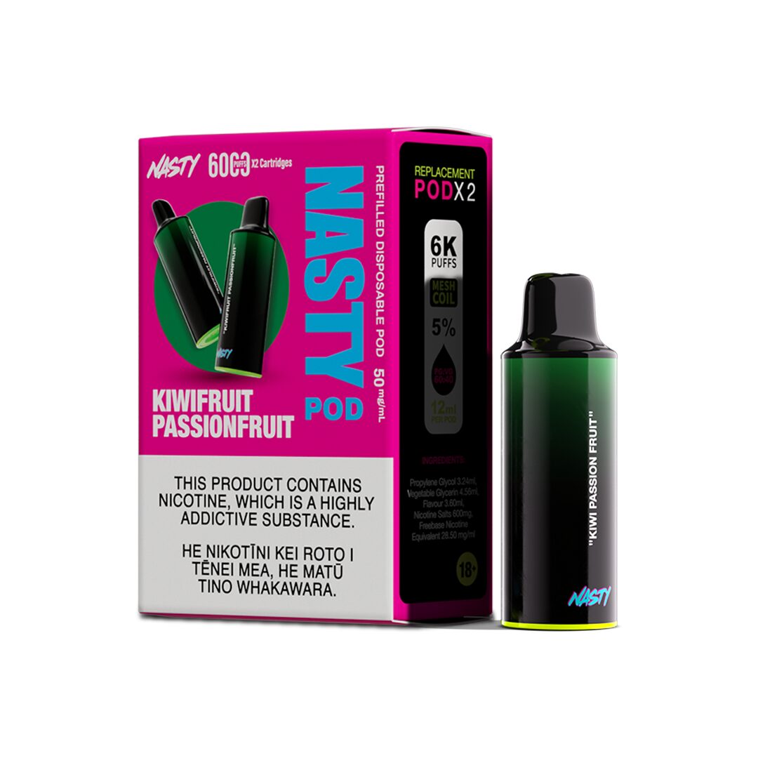 Buy Nasty PX10 pre-filled 6K pods (2 pack) 50mg - NZVAPOR Vape Shop