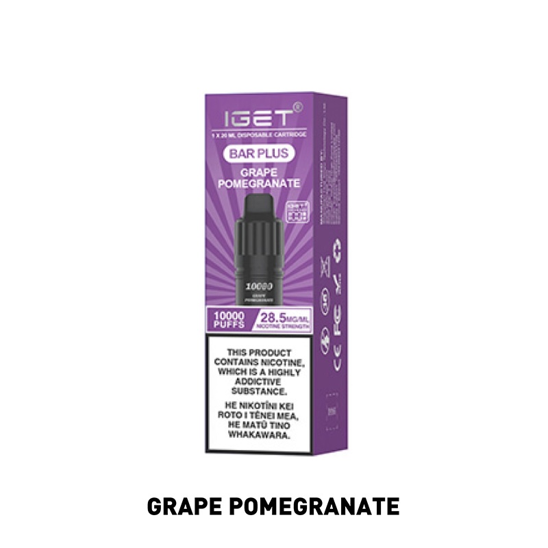 IGET Bar Plus Pods - NZVAPOR Vape Shop IGET Bar Plus Pods - NZVAPOR Vape Shop