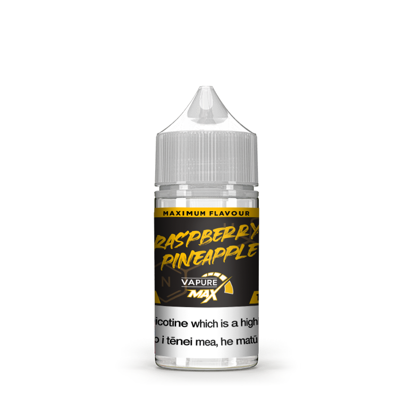 Pineapple Raspberry Vape VAPURE MAX SALTS Raspberry Pineapple - NZVAPOR Vape Shop